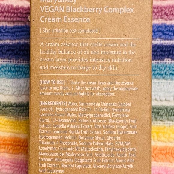 Mary & May Vegan Blackberry Complex Cream Essence NWT❤️❤️🔥 - Picture 6 of 15